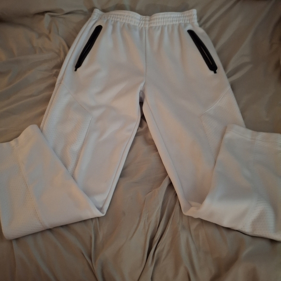 CSG Women's White Track Pants with Black Accents - Picture 11 of 11